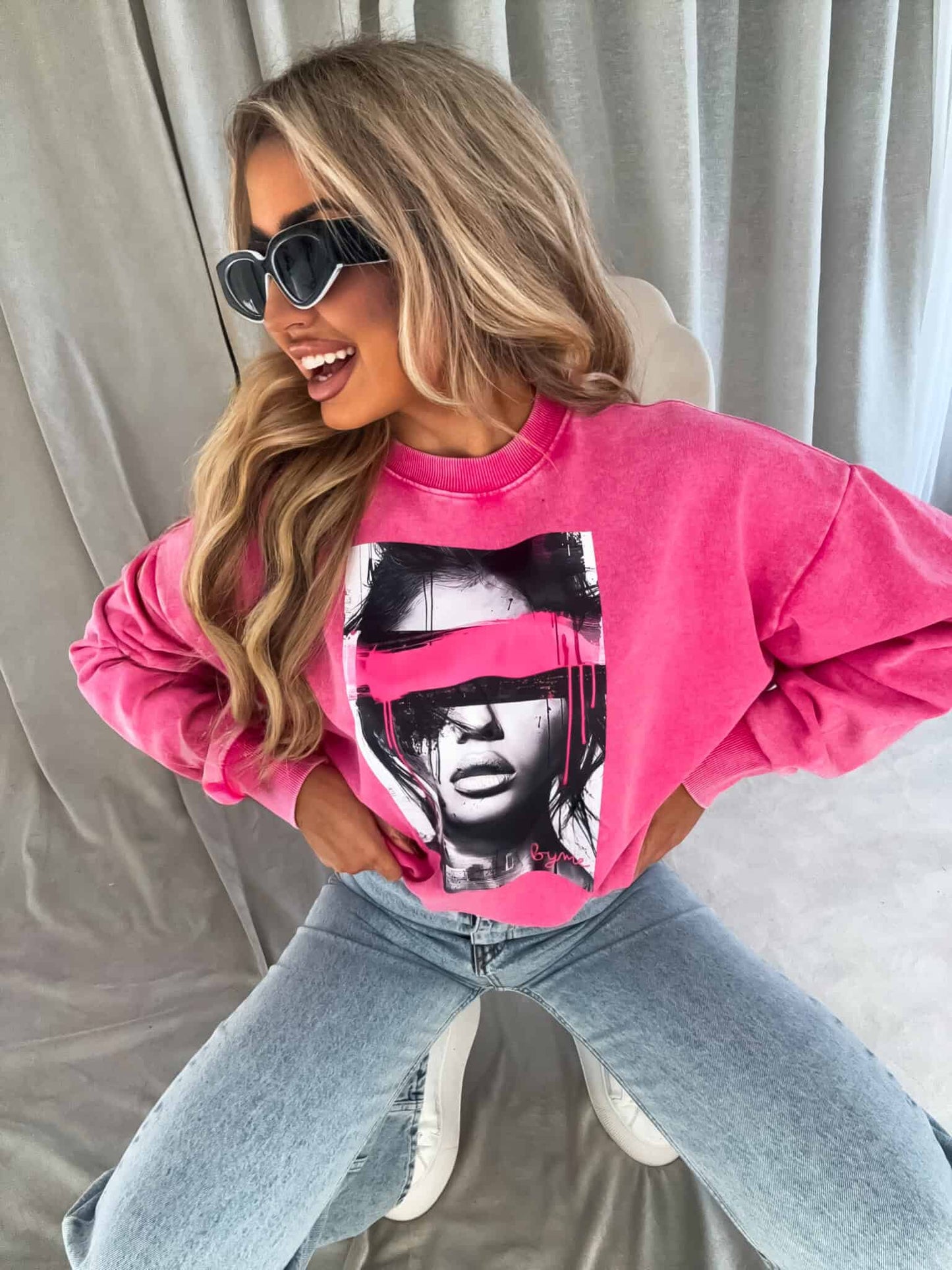 Sweatshirt LOCK - Rosa