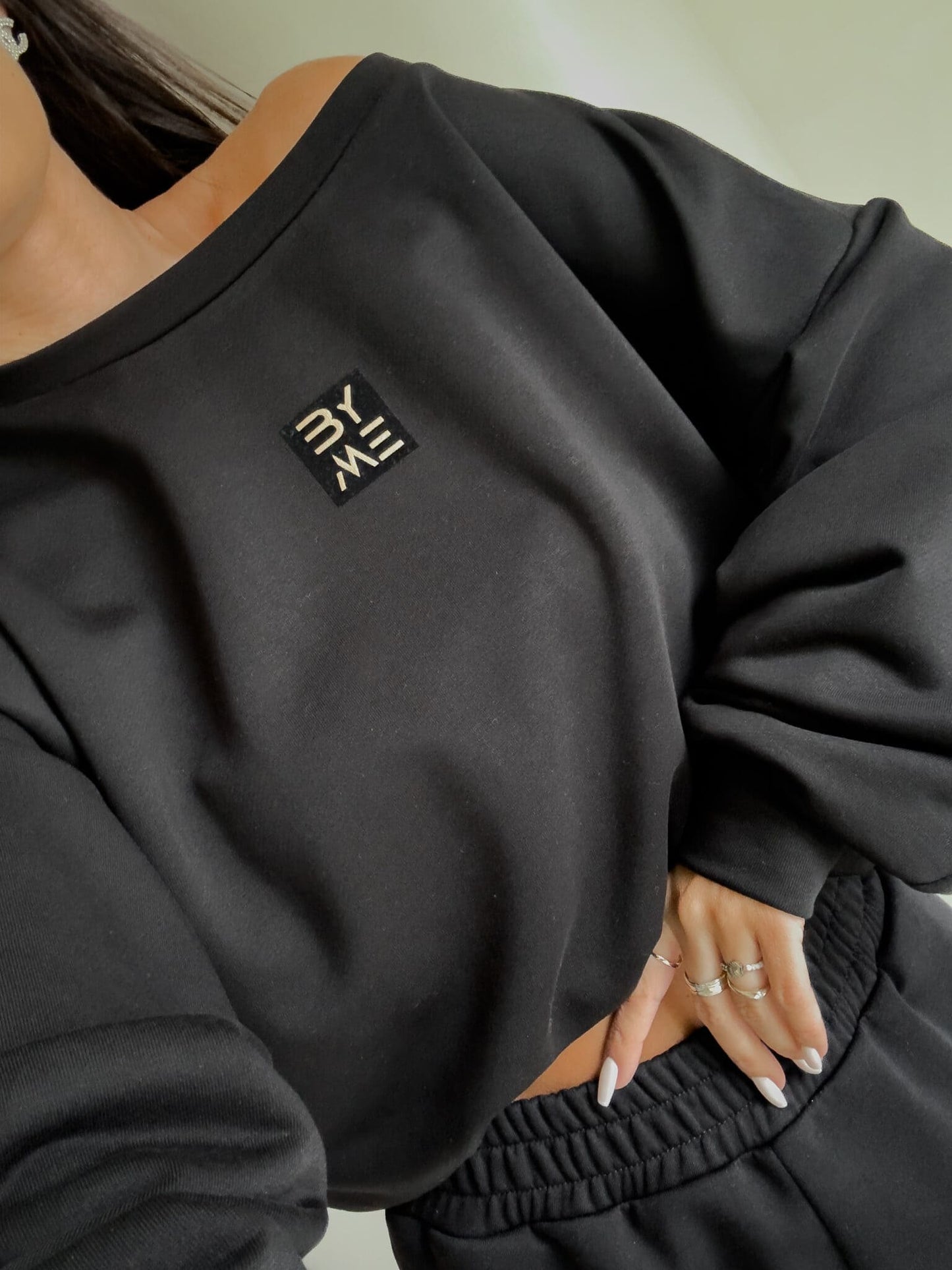 Sweatshirt DEJW - schwarz