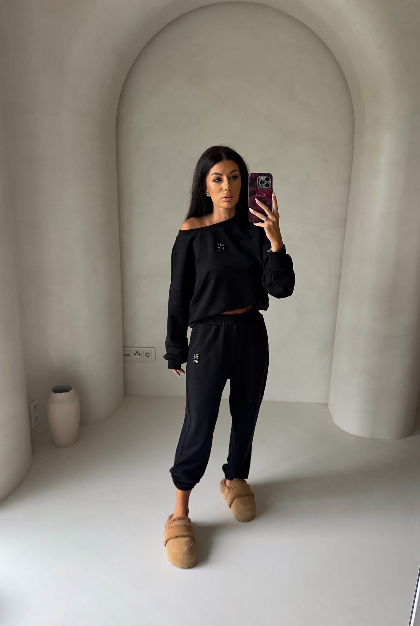 Sweatshirt DEJW - schwarz