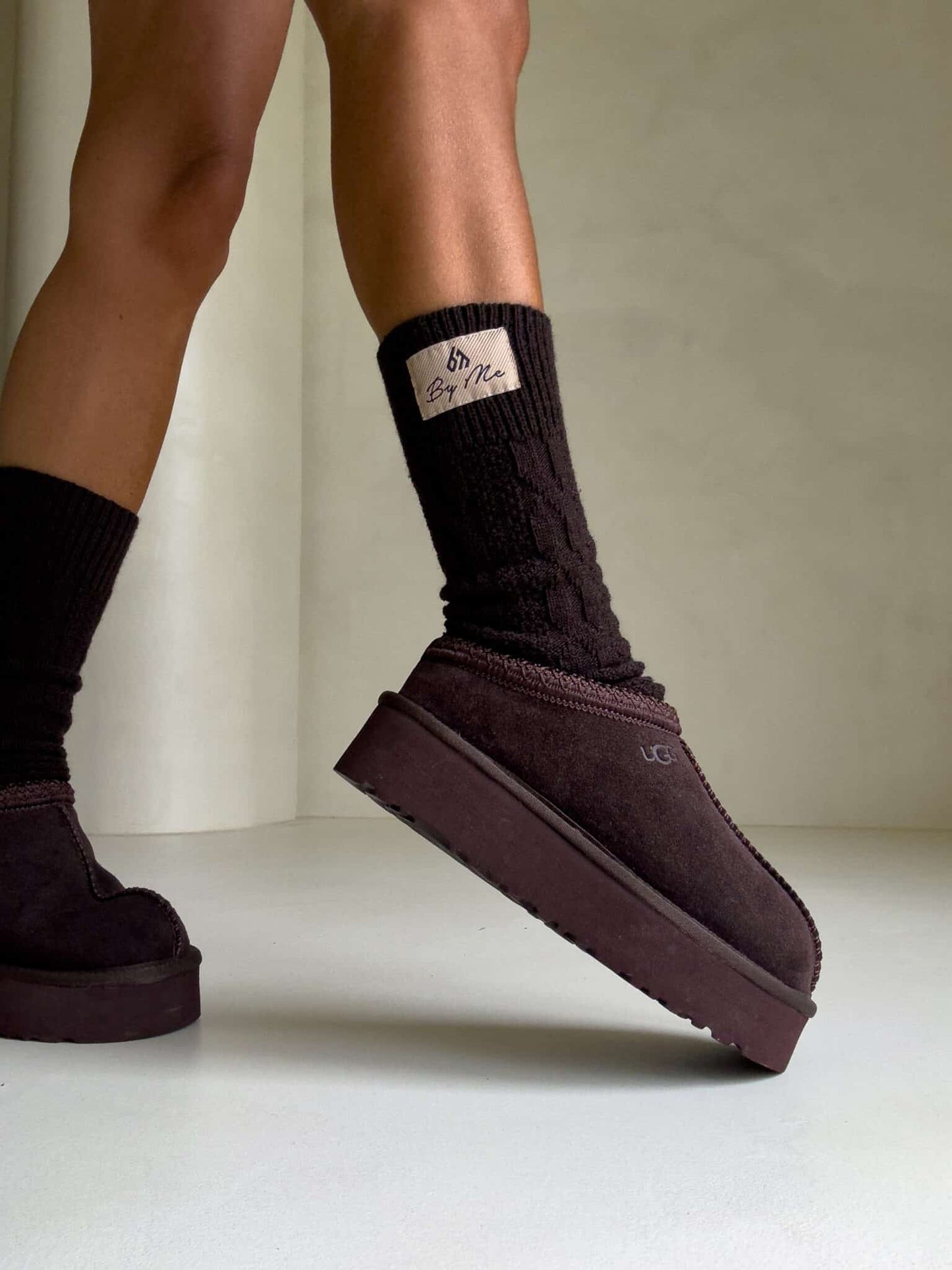 Socken WOOL – Schoko