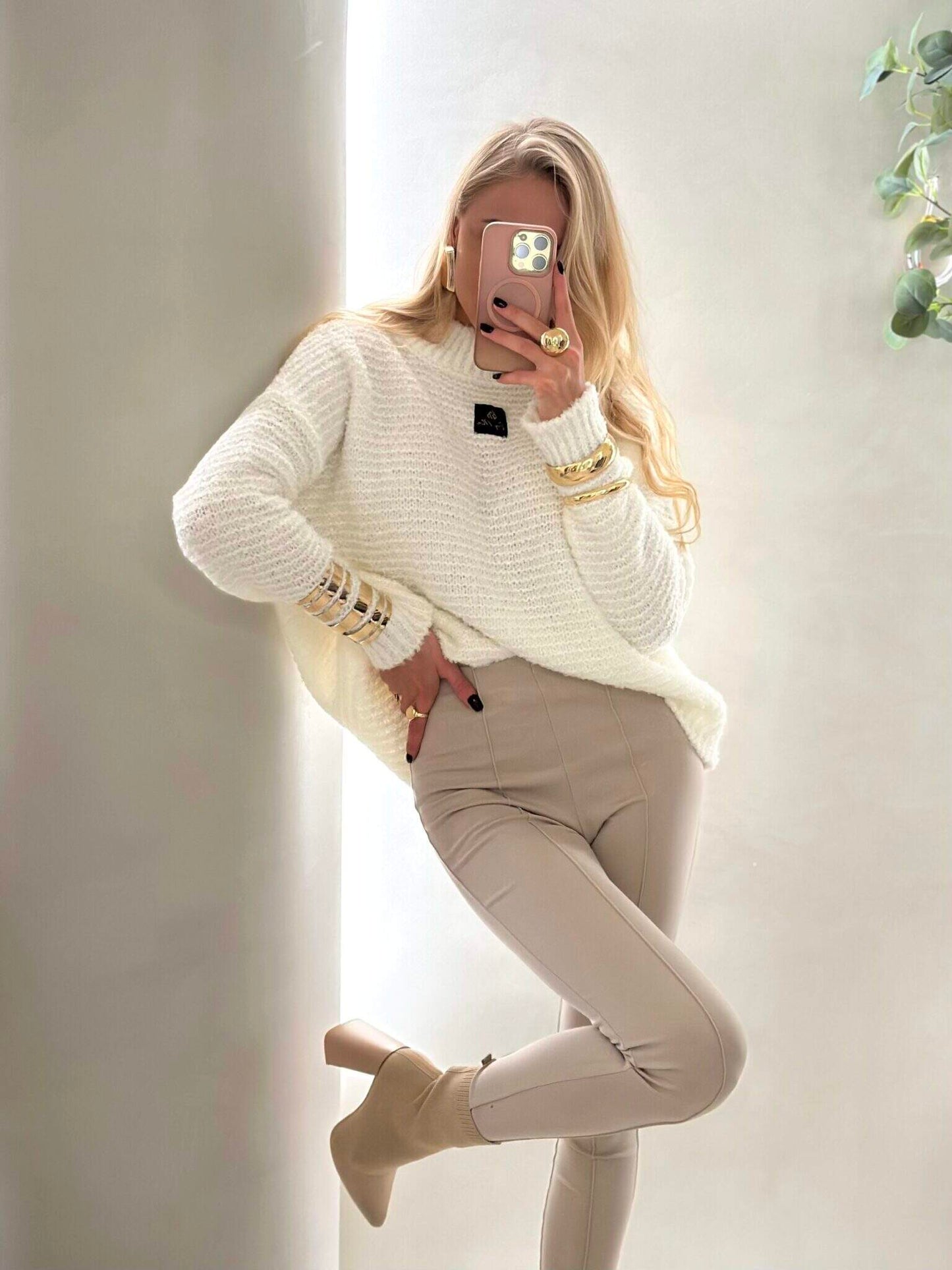 Pullover BUCLA – ecru