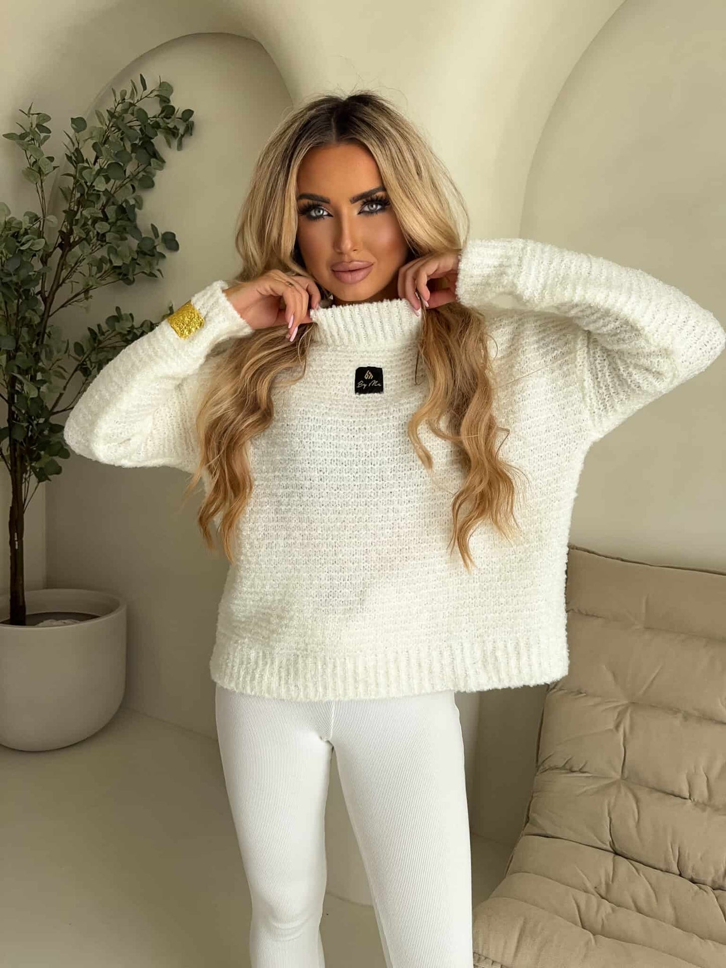 Pullover BUCLA – ecru