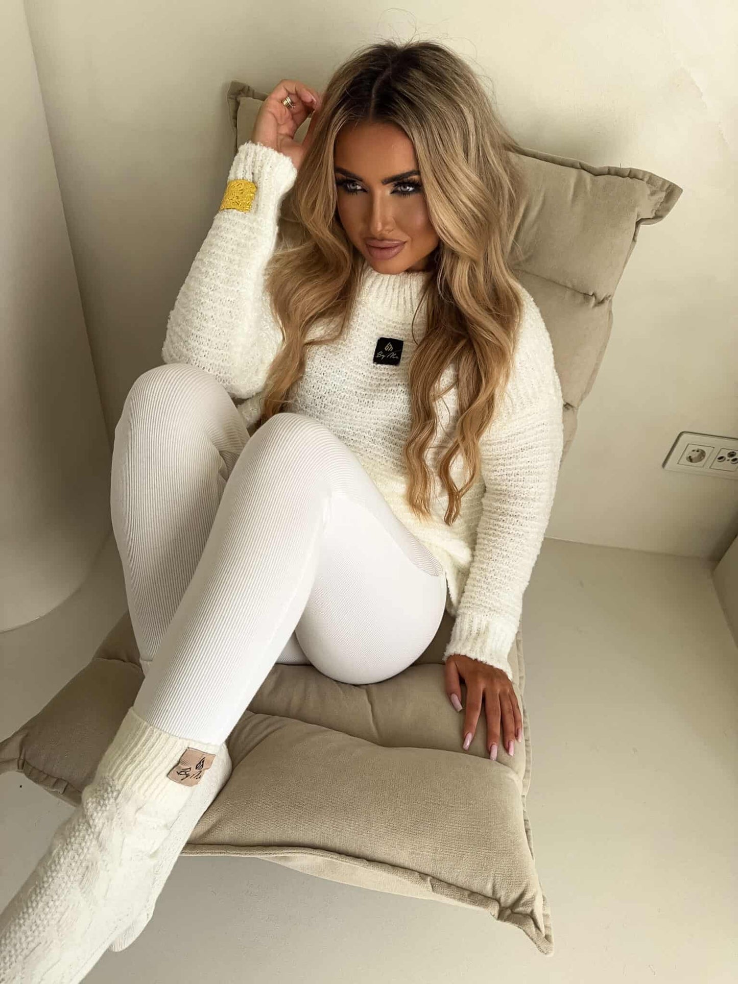 Pullover BUCLA – ecru