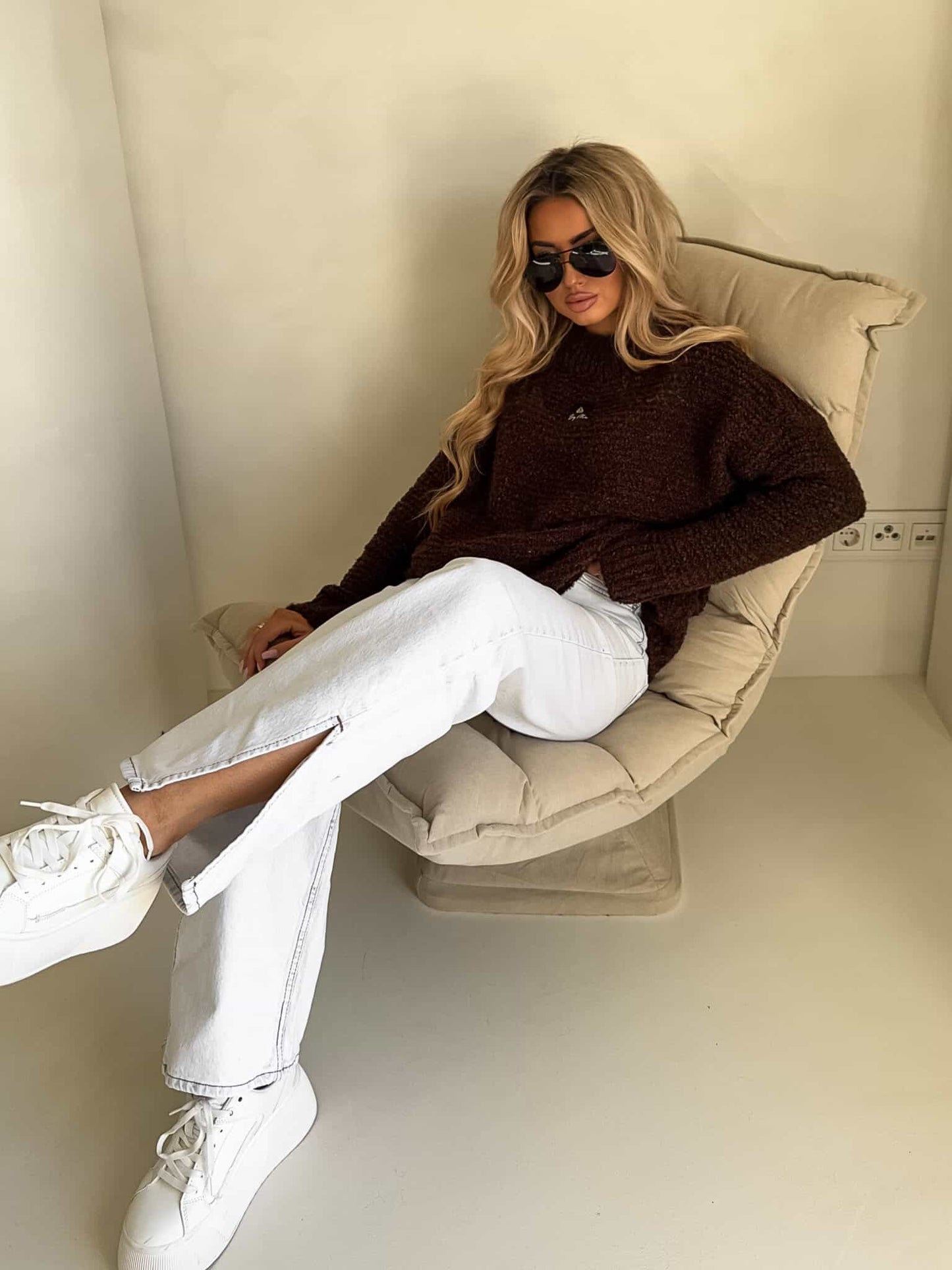 Pullover BUCLA – Schokobraun