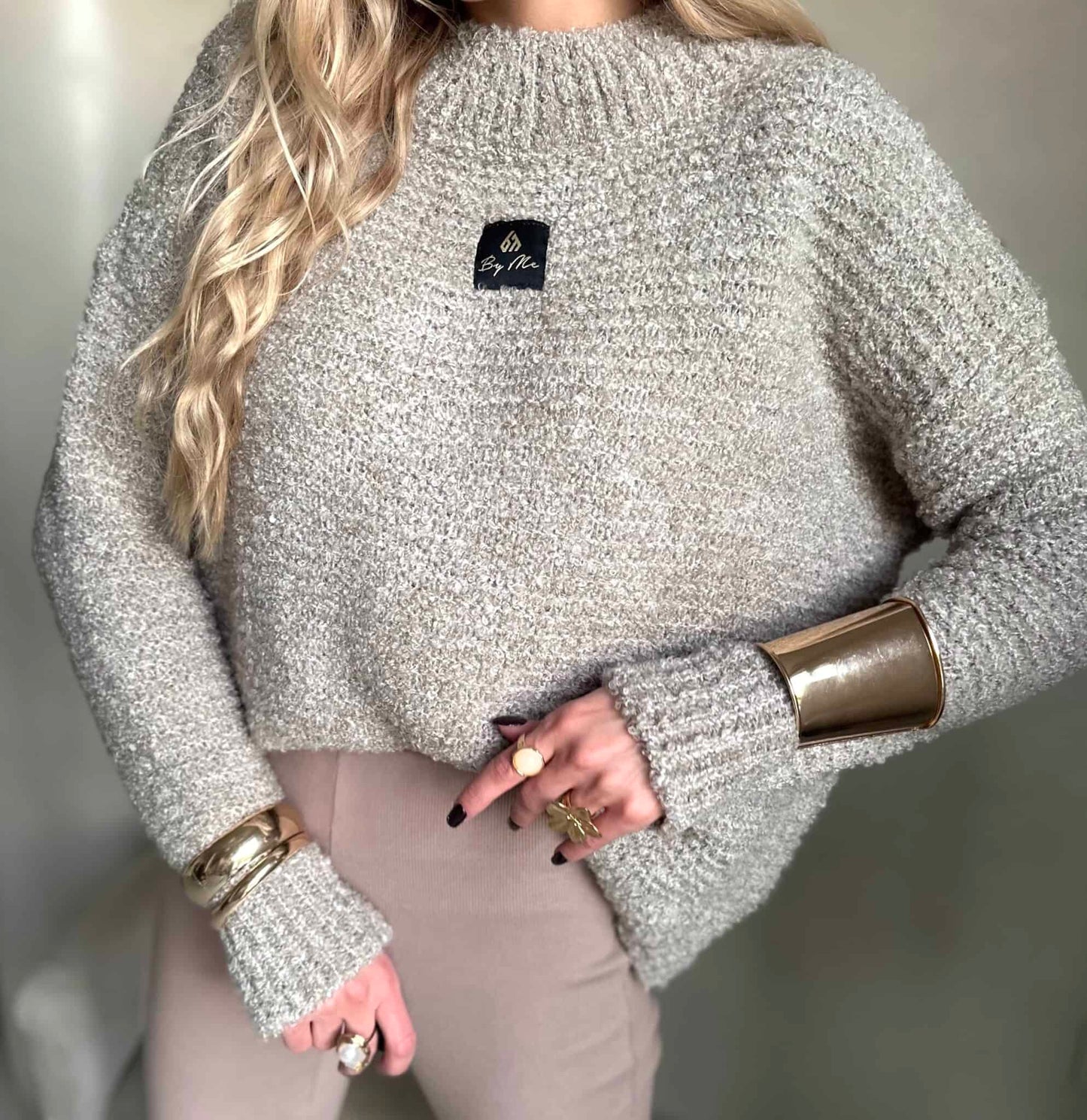 Pullover BUCLA – beige