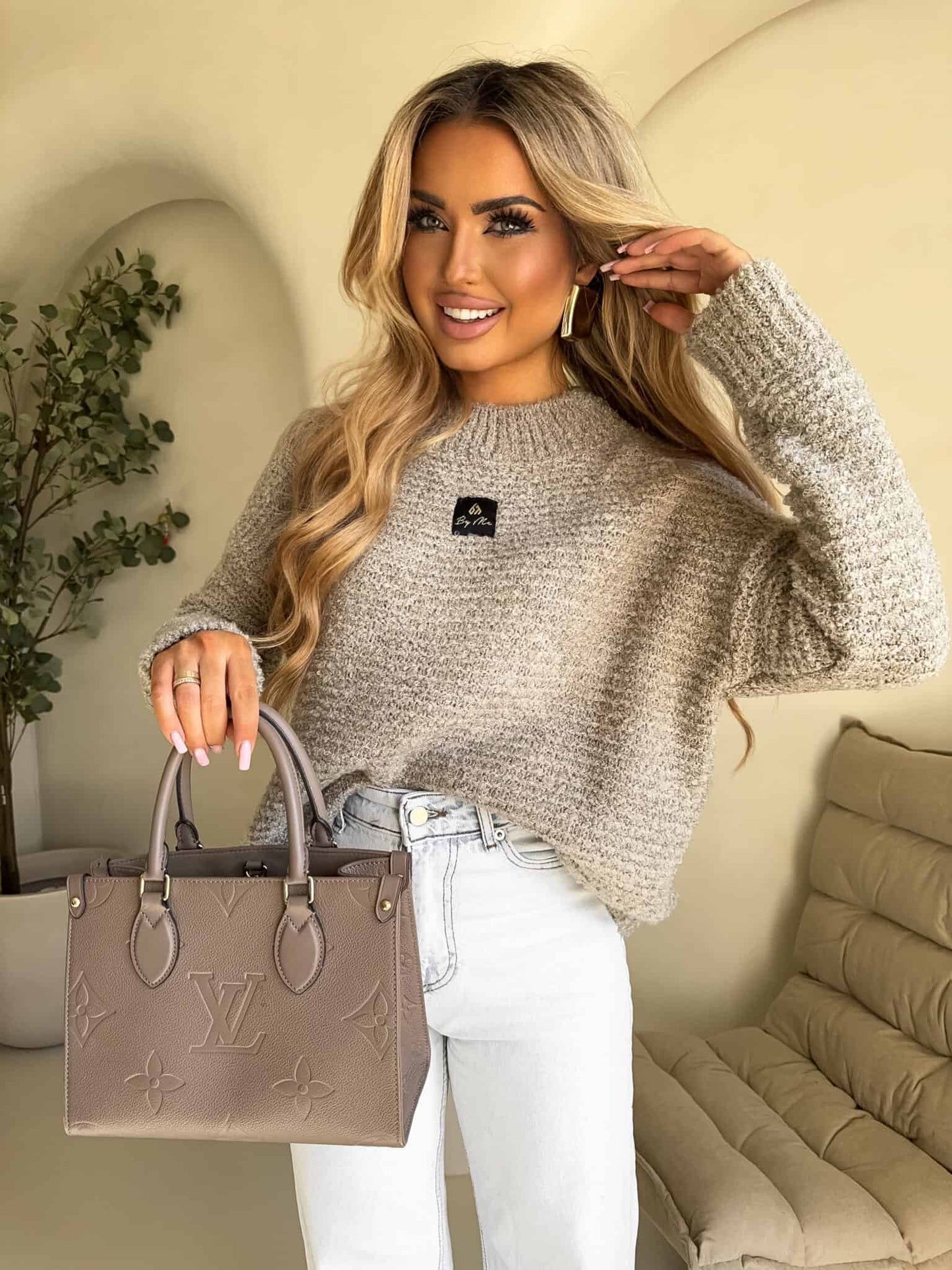 Pullover BUCLA – beige
