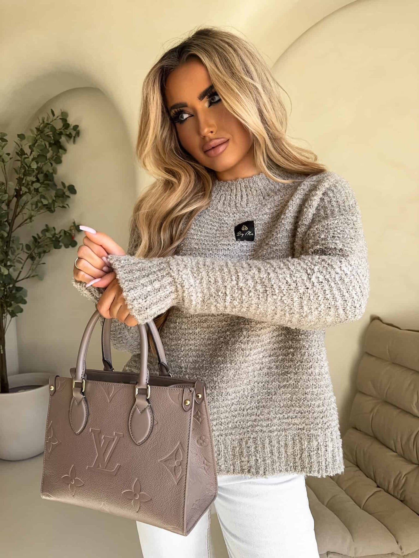 Pullover BUCLA – beige