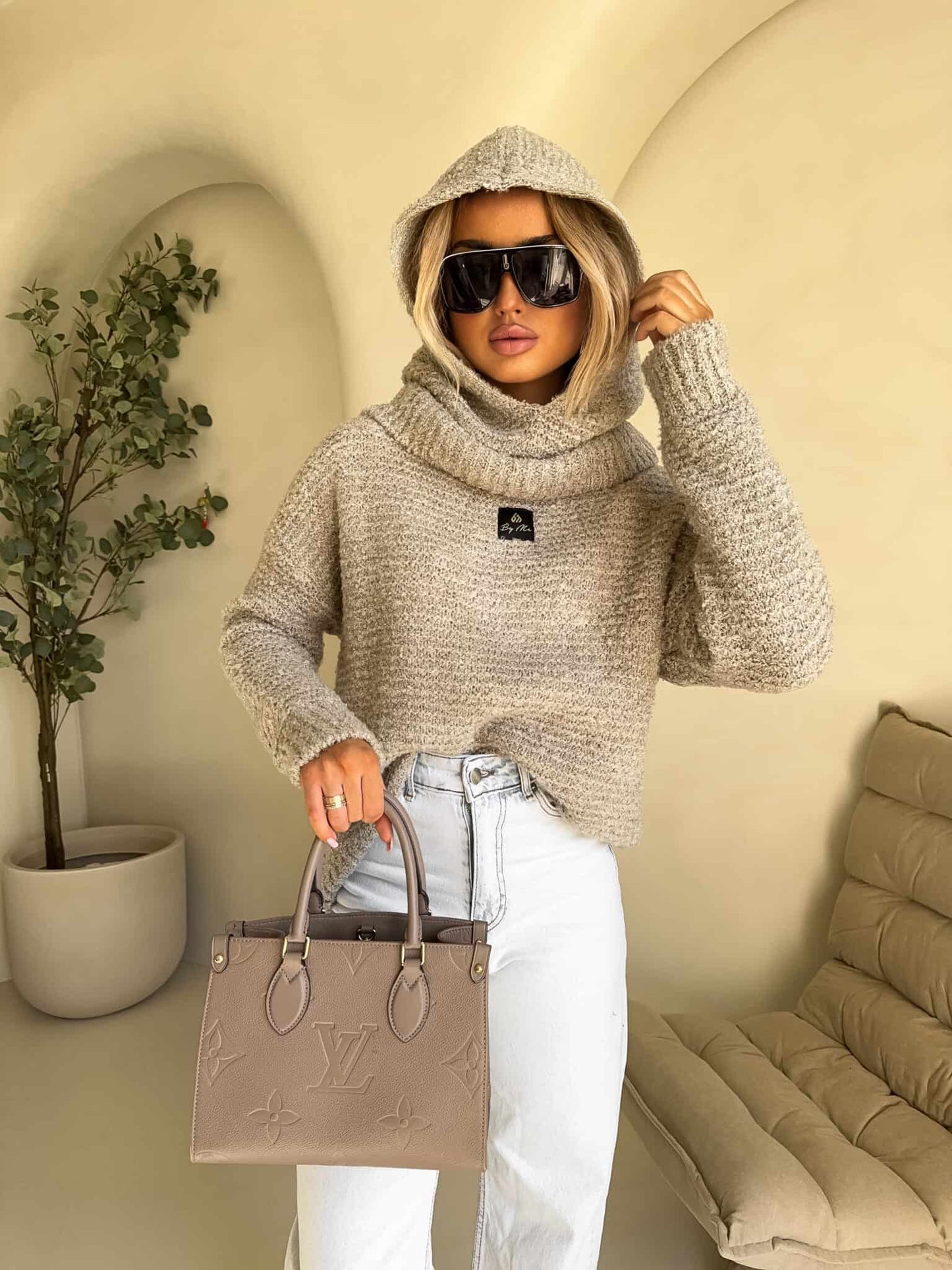 Pullover BUCLA – beige