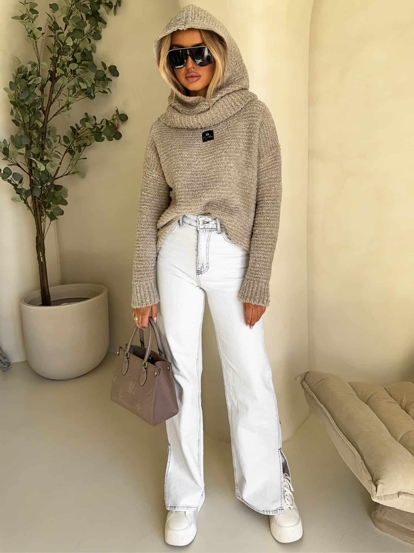 Pullover BUCLA – beige