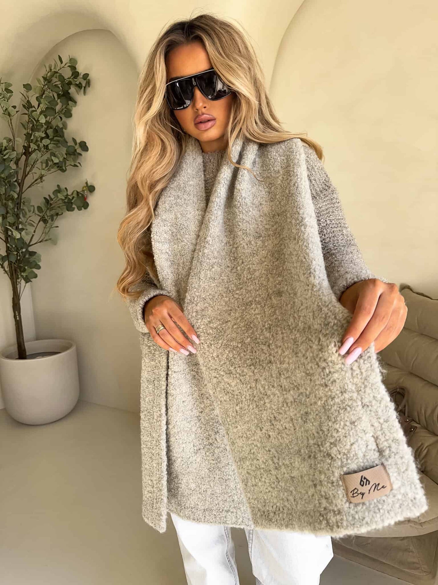 SET FROST SCHAL + HANDSCHUHE– BEIGE