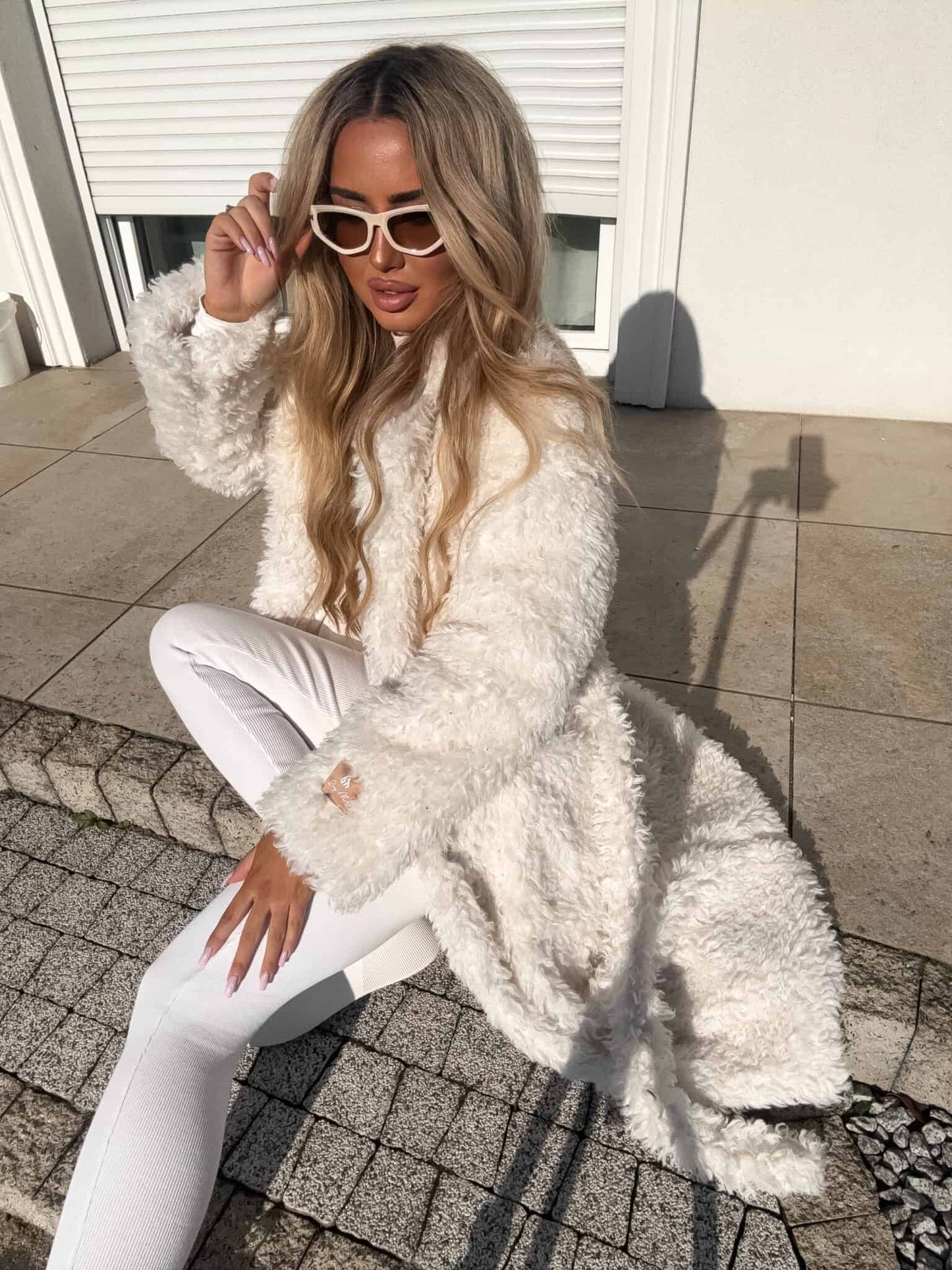 Mantel FUR By Me– ecru