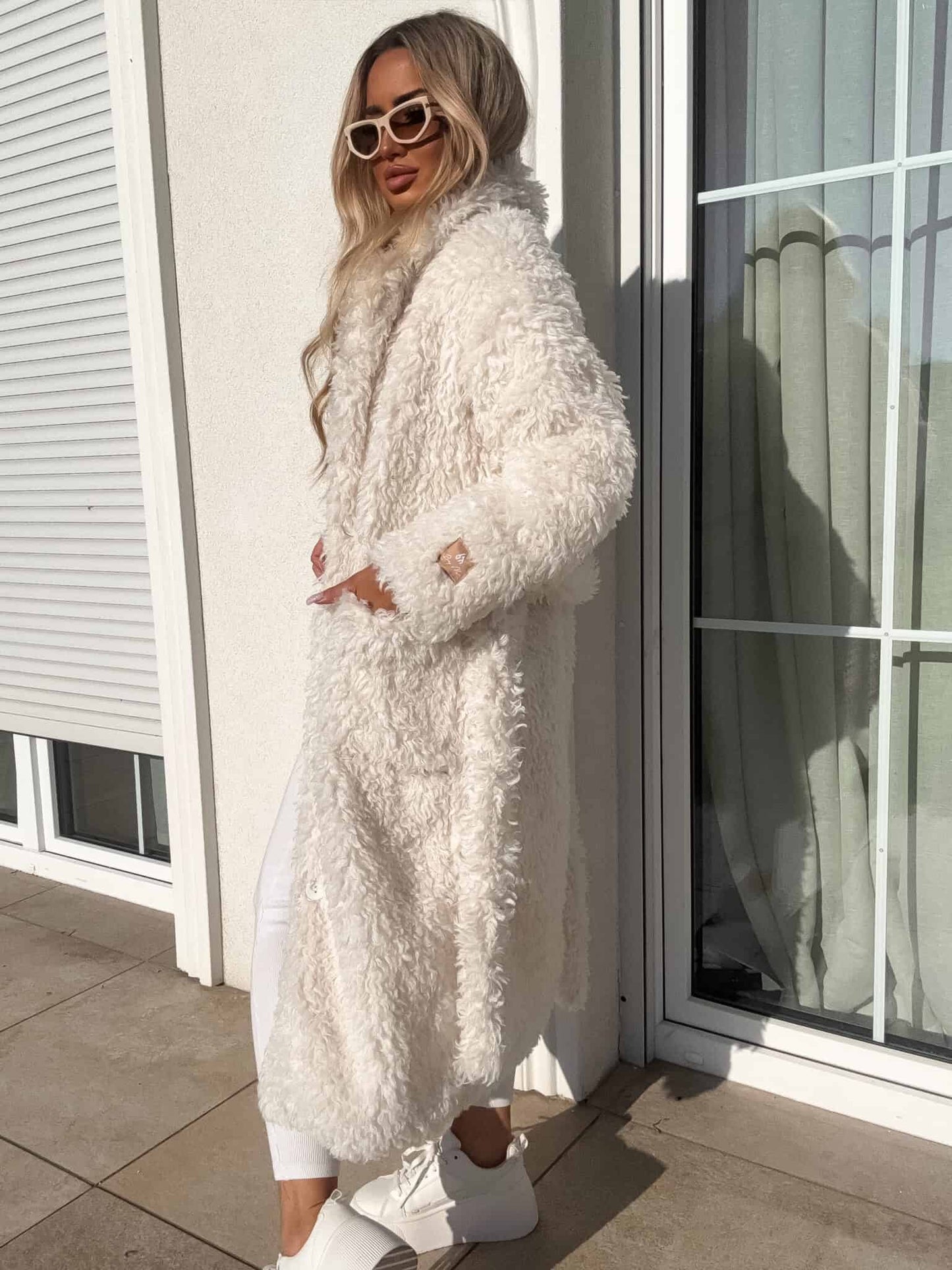 Mantel FUR By Me– ecru