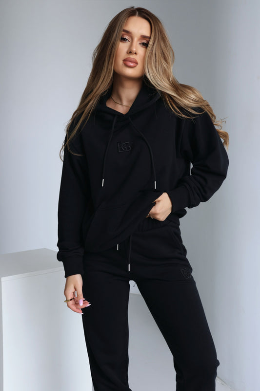 SWEATSHIRT BG KANGOO | SCHWARZ