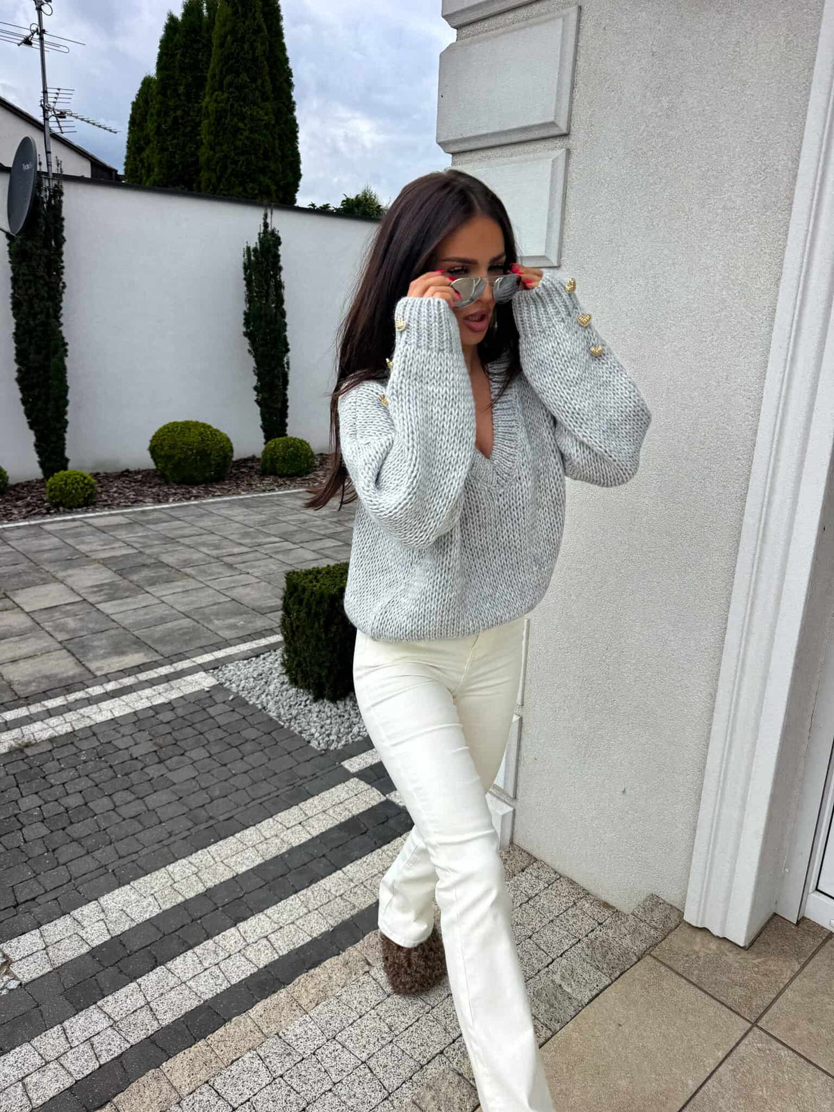 Strickpullover TOUS Grau