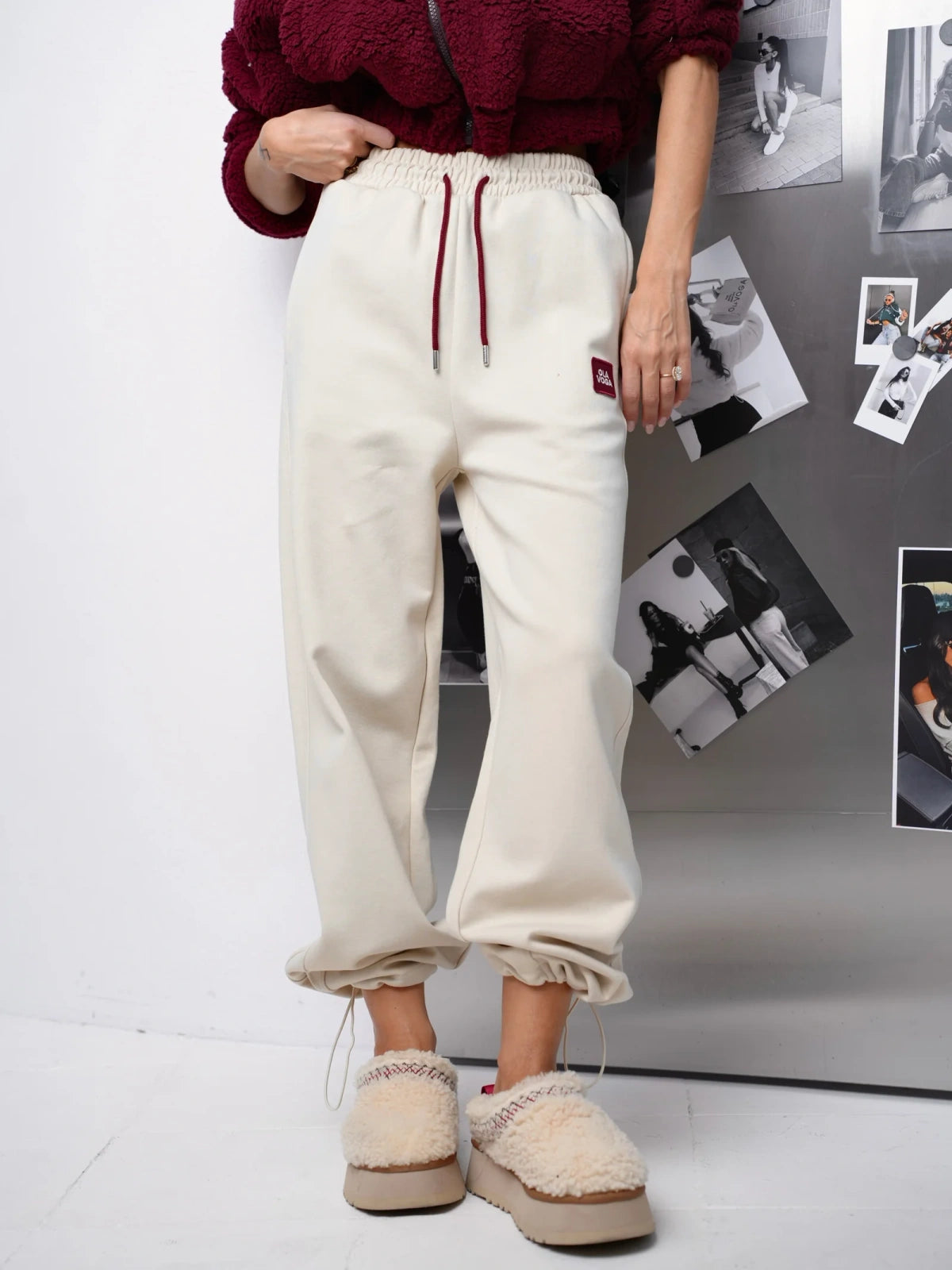 Jogginghosen FIOFIO OLAVOGA Beige