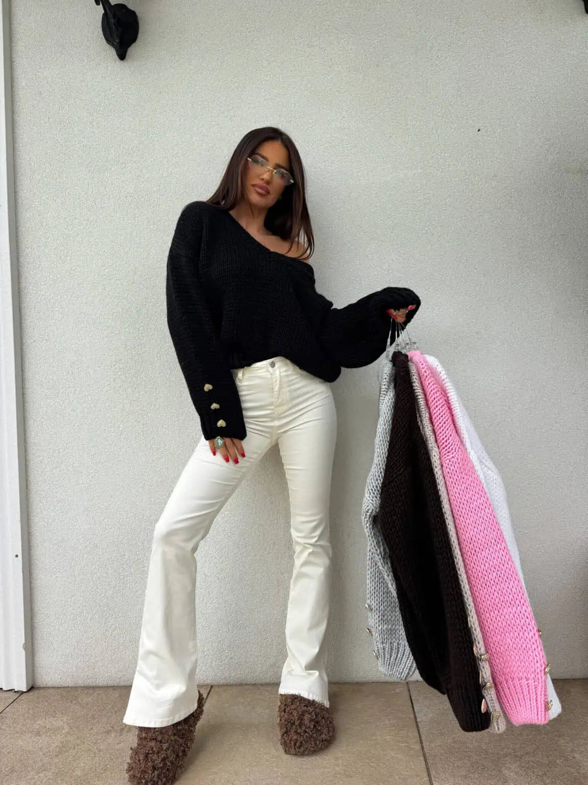Strickpullover TOUS Schwarz
