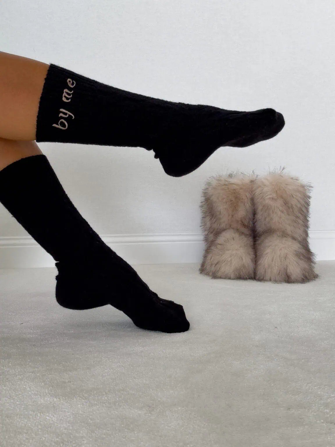 Socken Yarn By Me Schwarz