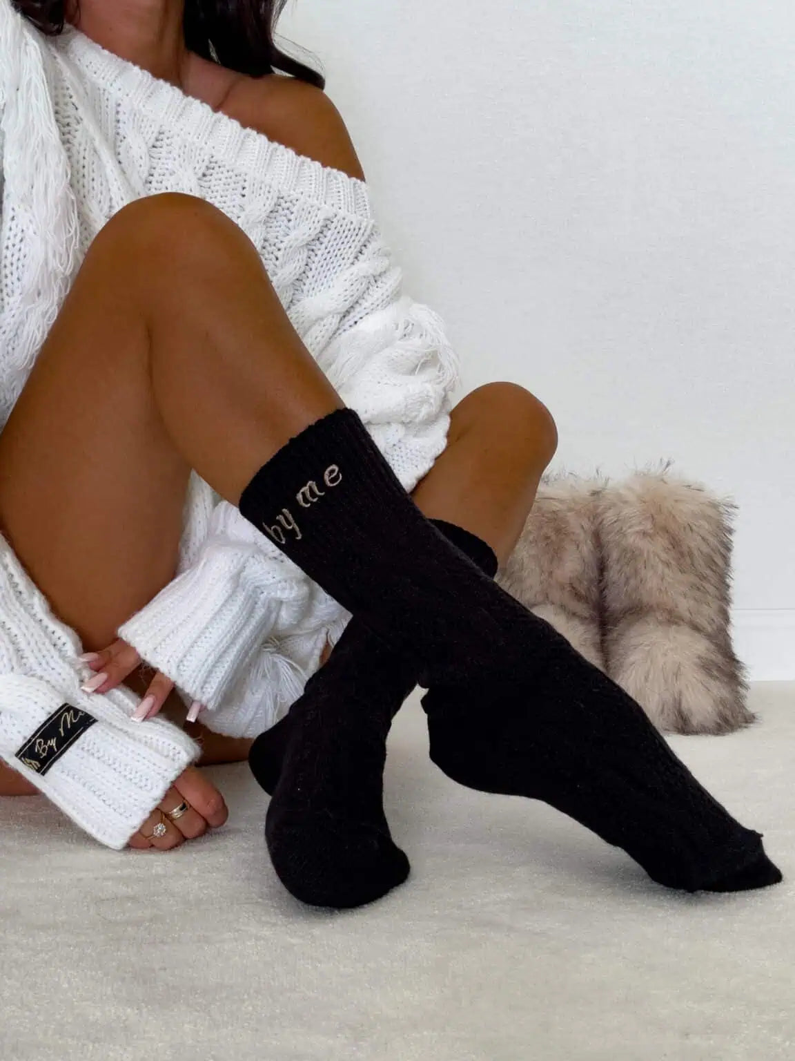 Socken Yarn By Me Schwarz