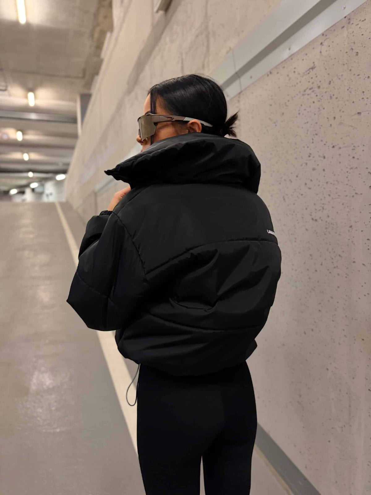 Damen Steppjacke EVEREST LA MANUEL Schwarz