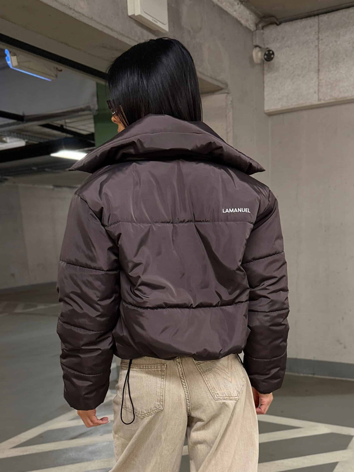 Damen Steppjacke EVEREST LA MANUEL Schokobraun