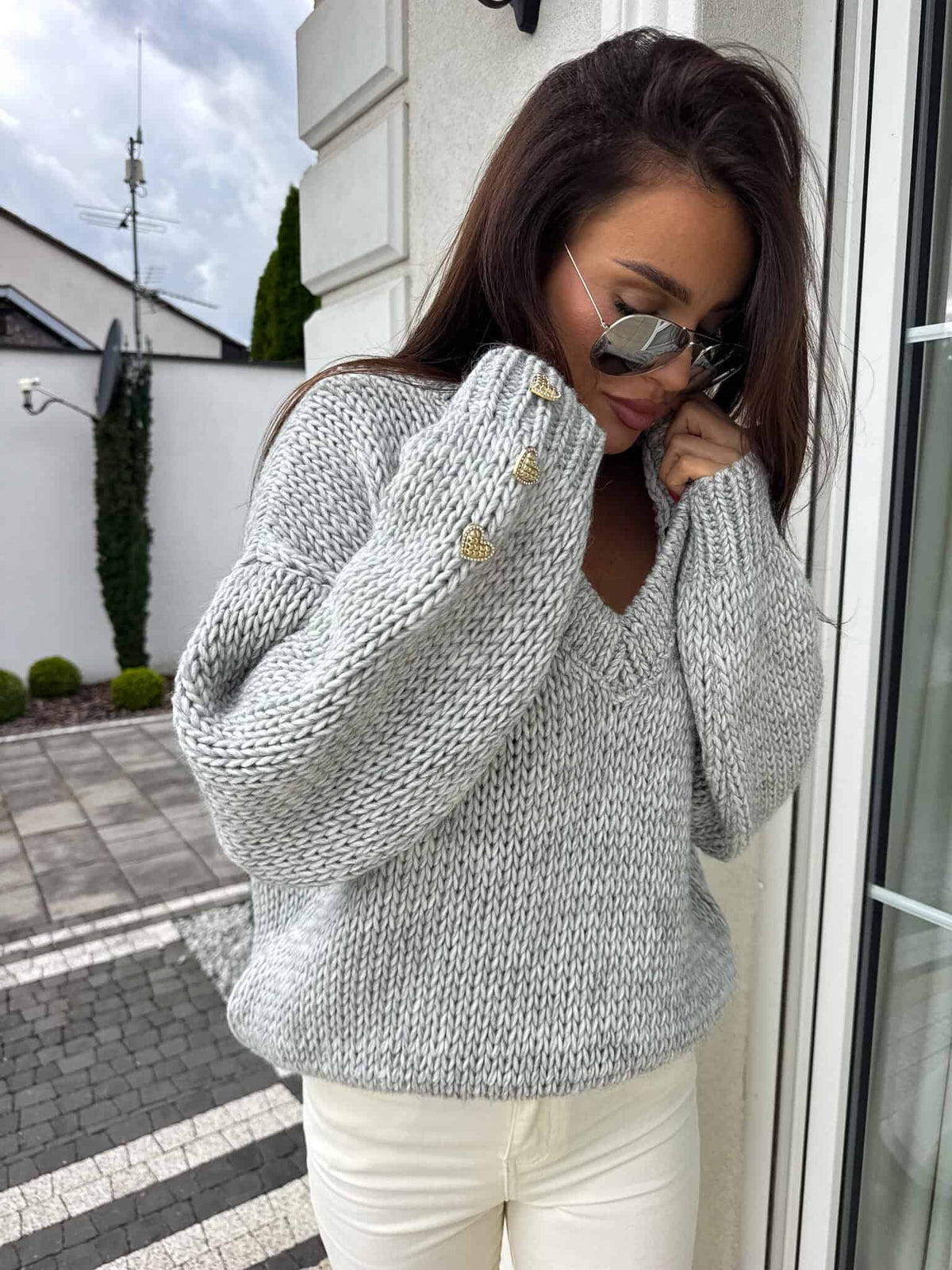 Strickpullover TOUS Grau