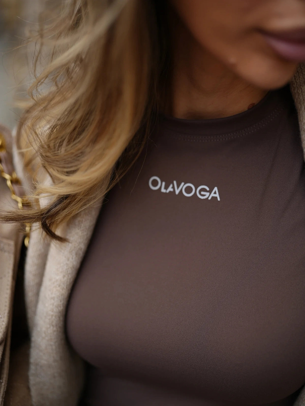 Longsleeve SISI OLAVOGA braun