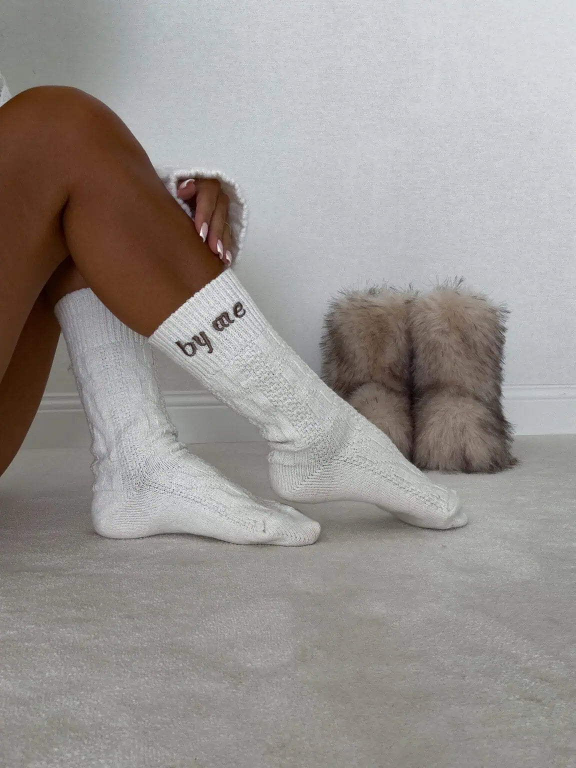 Socken Yarn By Me ecru