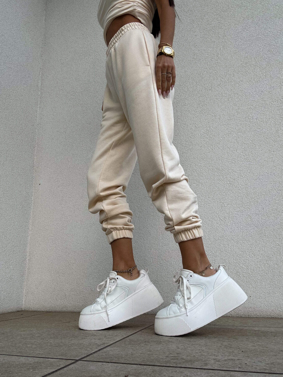 Jogginghose CLASSIC BY ME Vanille
