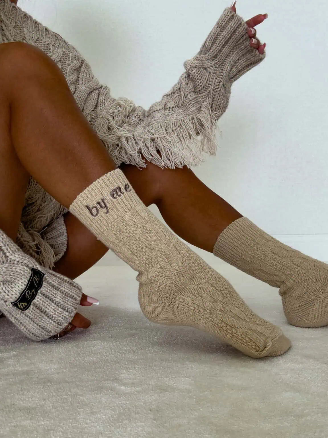 Socken Yarn By Me Beige