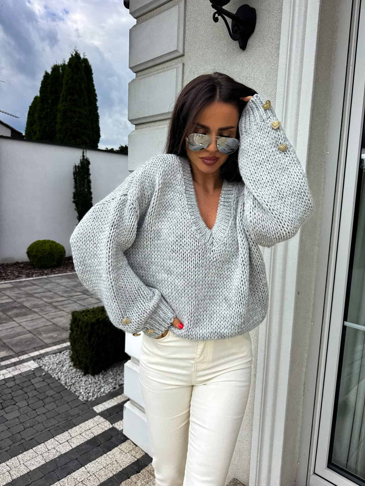 Strickpullover TOUS Grau