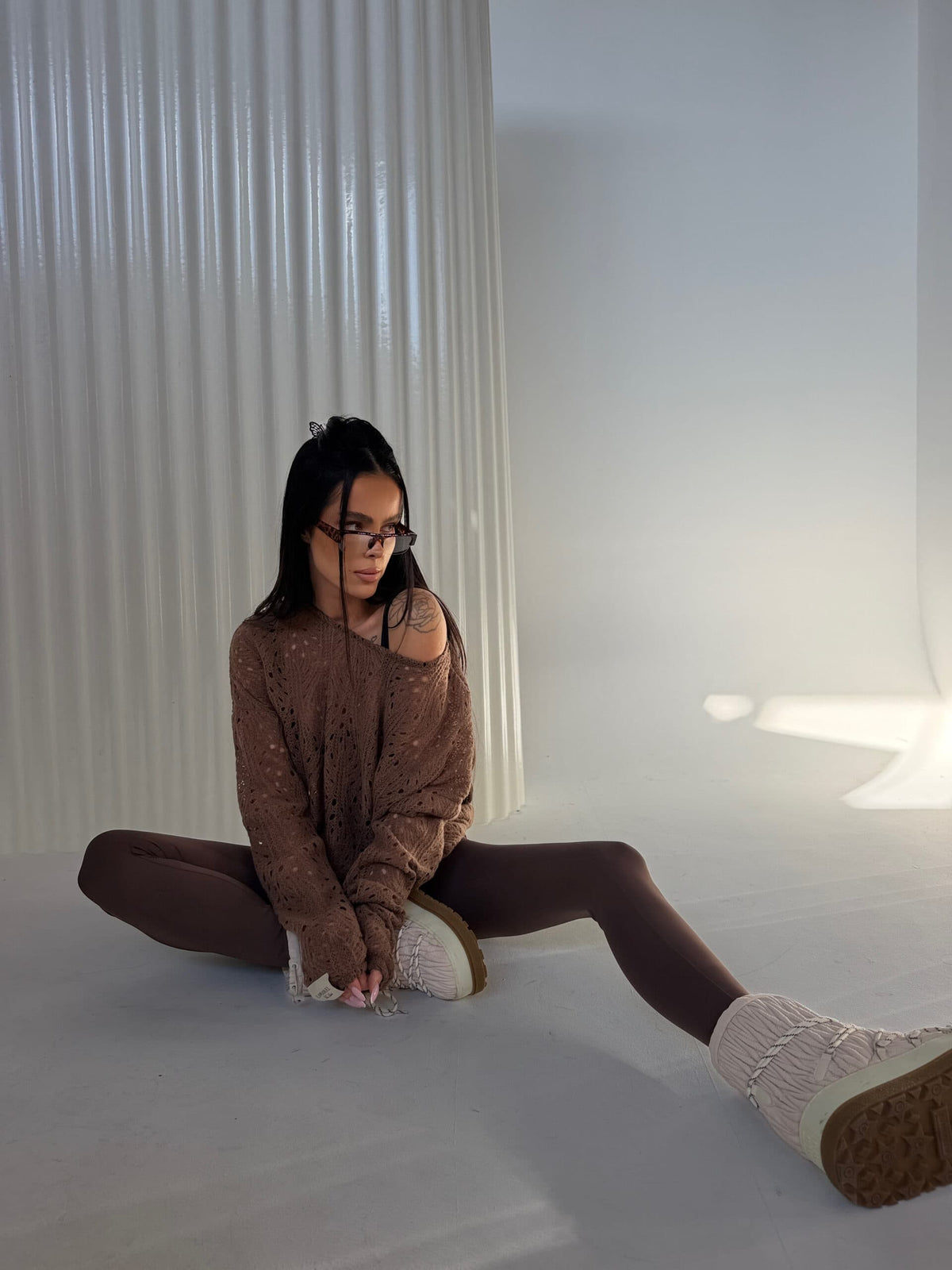 Leggings LIFT LA MANUEL Braun