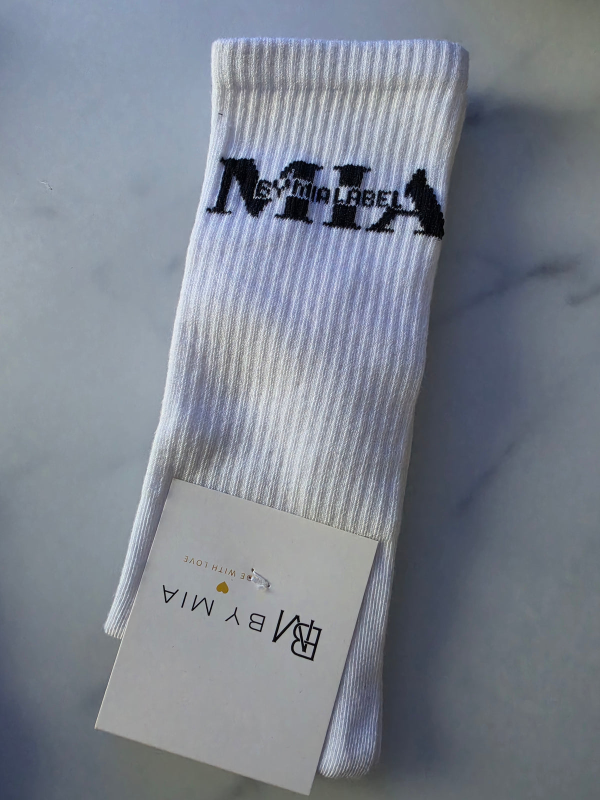 Socken By Mia weiß