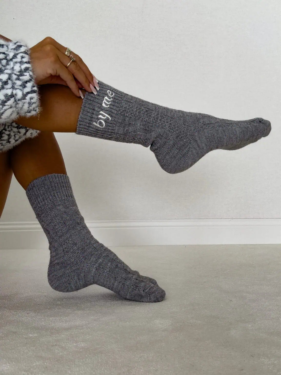 Socken Yarn By Me Grau