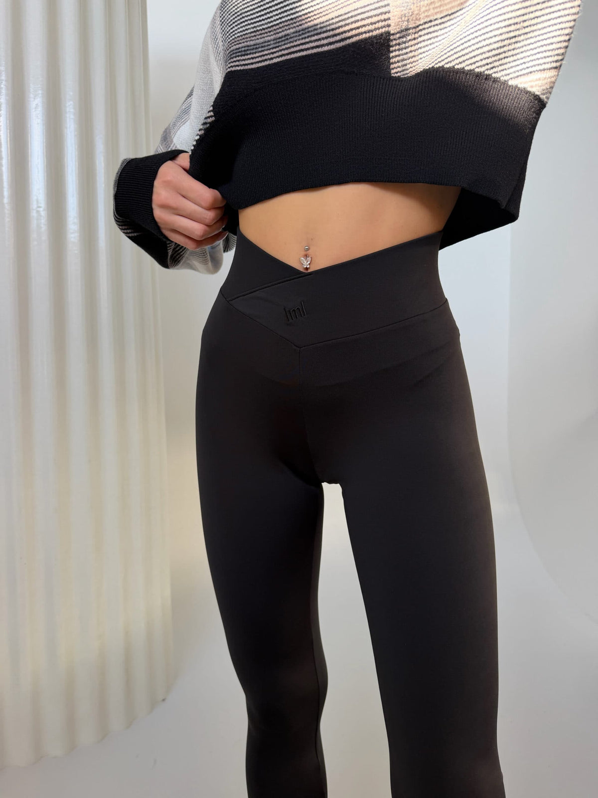 Leggings LIFT LA MANUEL Schwarz