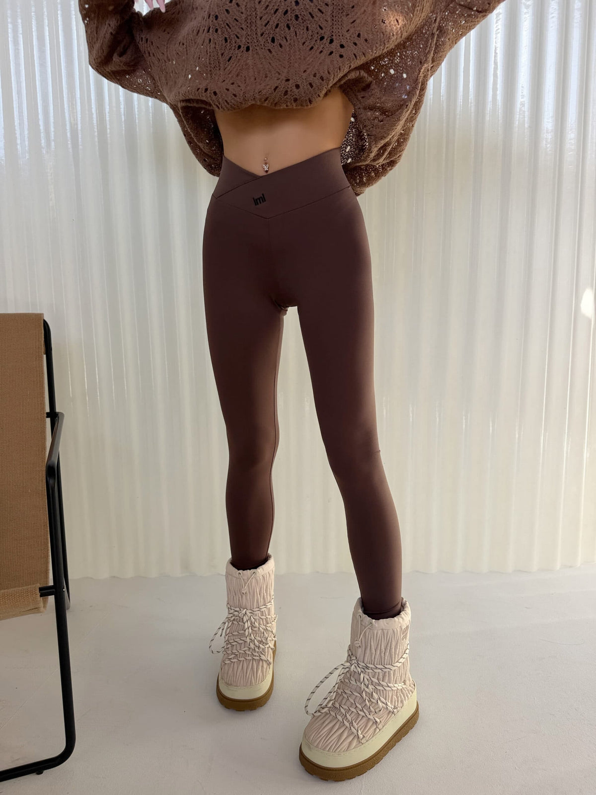 Leggings LIFT LA MANUEL Braun