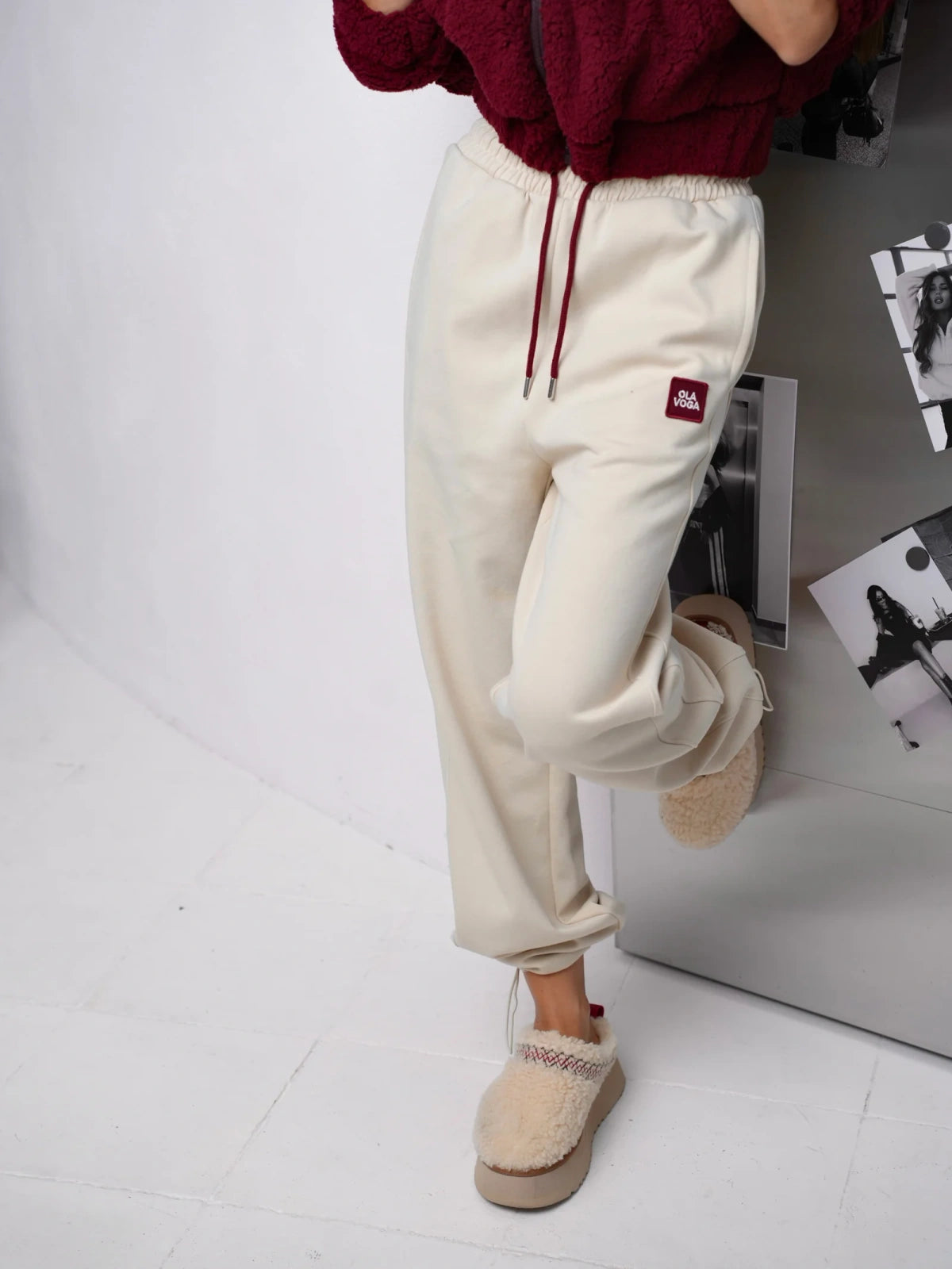 Jogginghosen FIOFIO OLAVOGA Beige