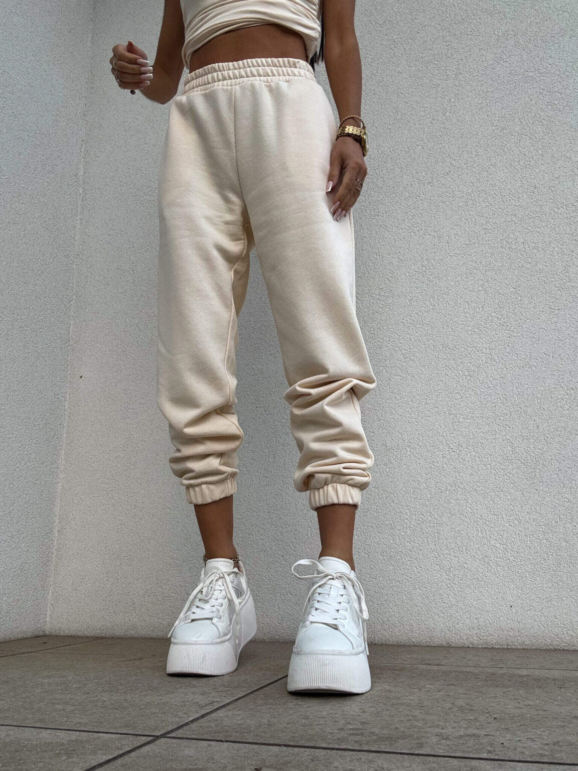 Jogginghose CLASSIC BY ME Vanille