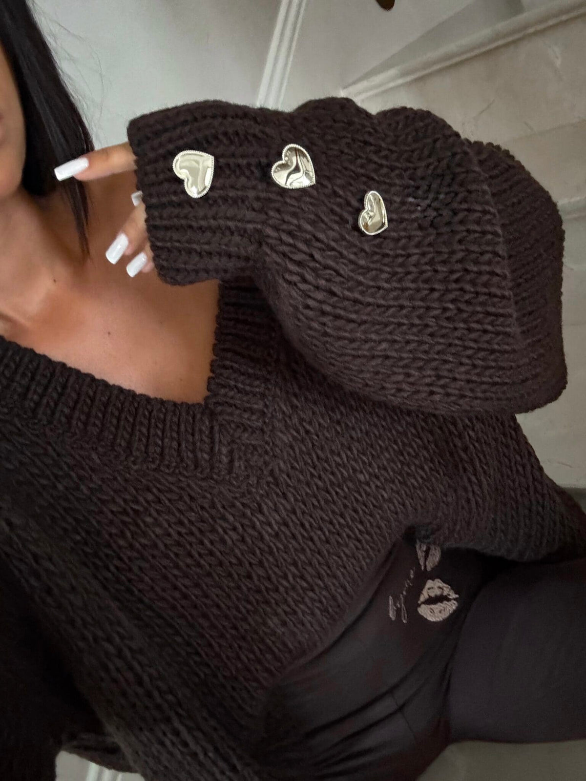 Strickpullover TOUS Schokobraun