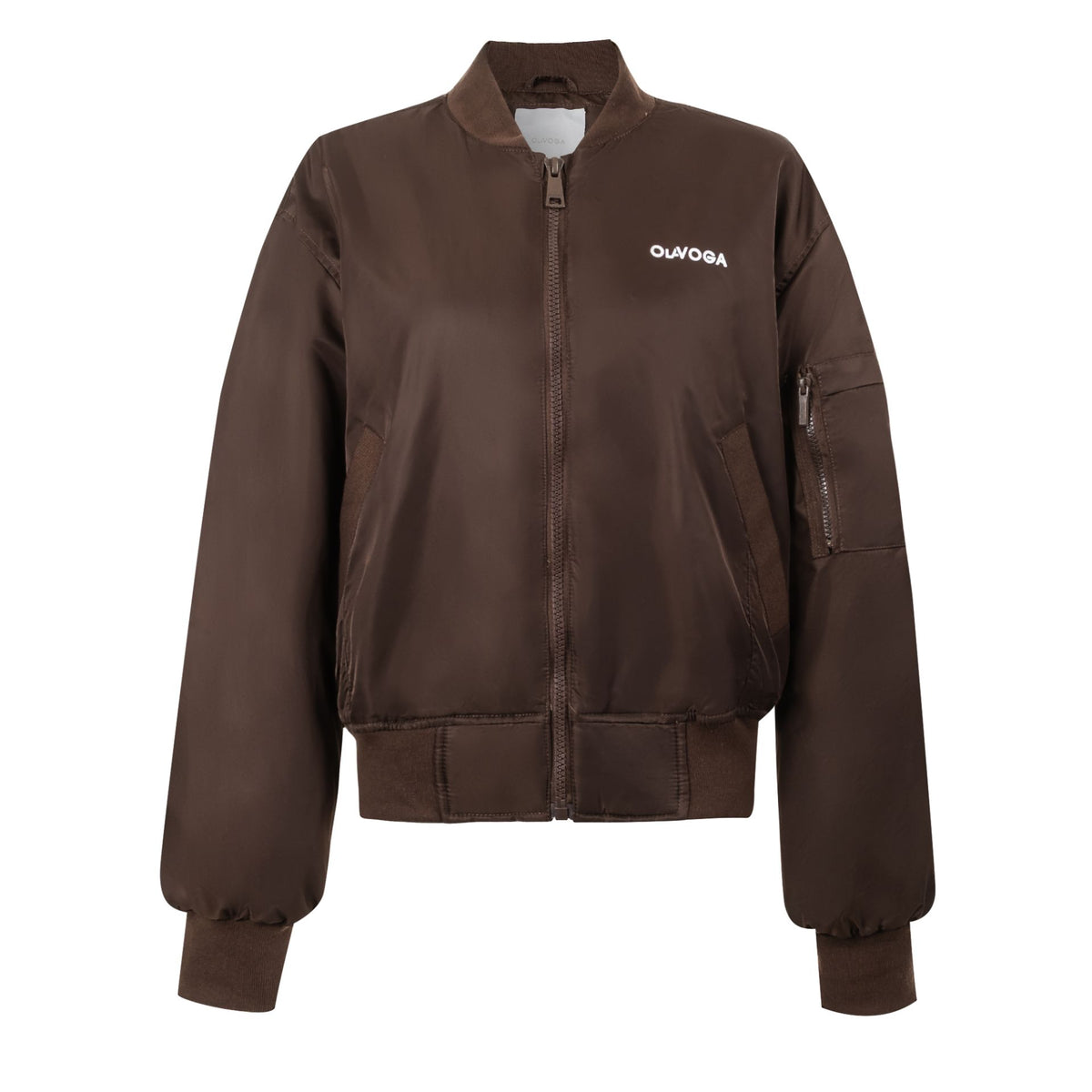 Jacke Wooly OLAVOGA Damen | Braun