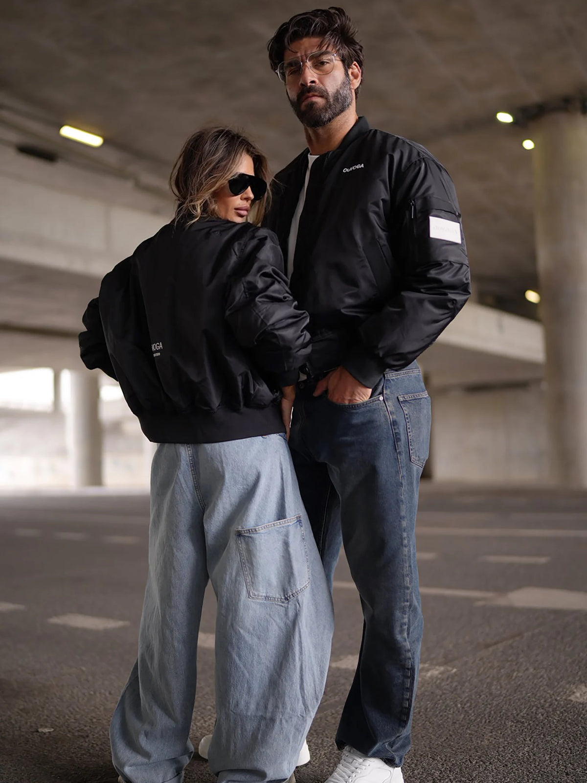 Jacke Wooly OLAVOGA Damen | Schwarz