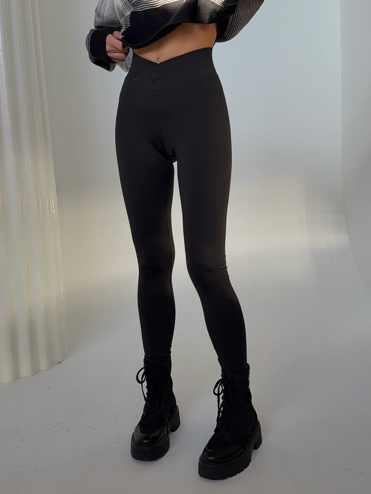 Leggings LIFT LA MANUEL Schwarz