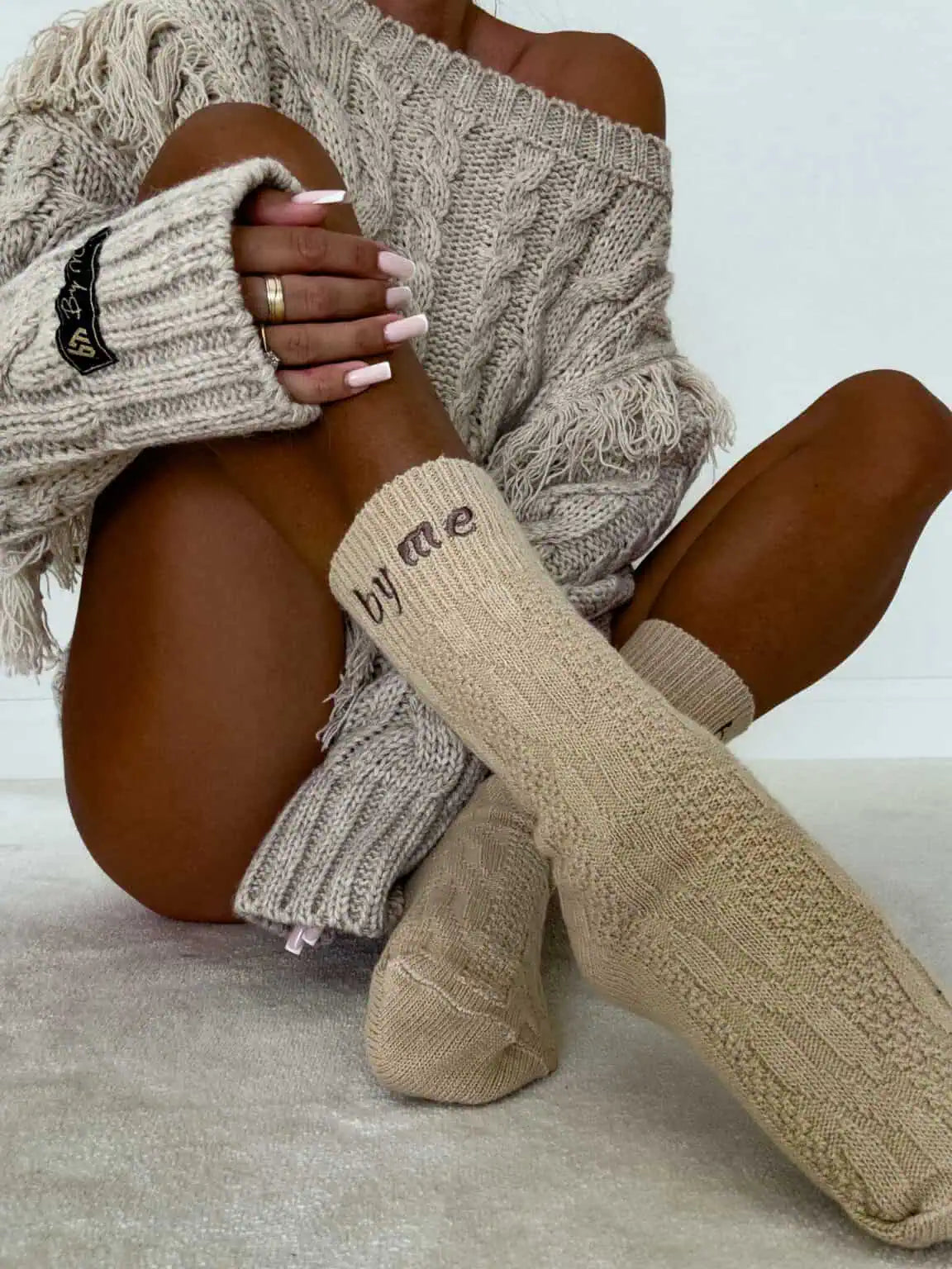 Socken Yarn By Me Beige