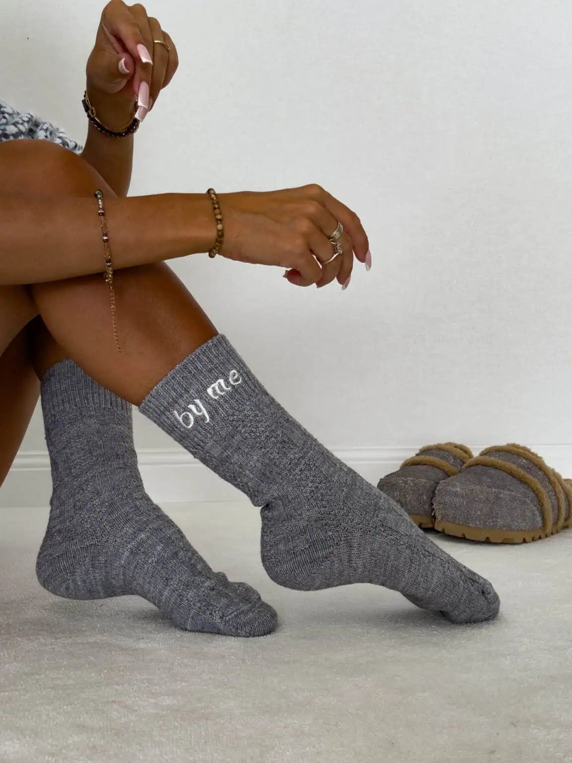 Socken Yarn By Me Grau
