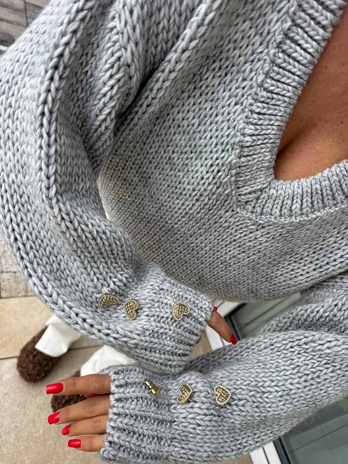 Strickpullover TOUS Grau