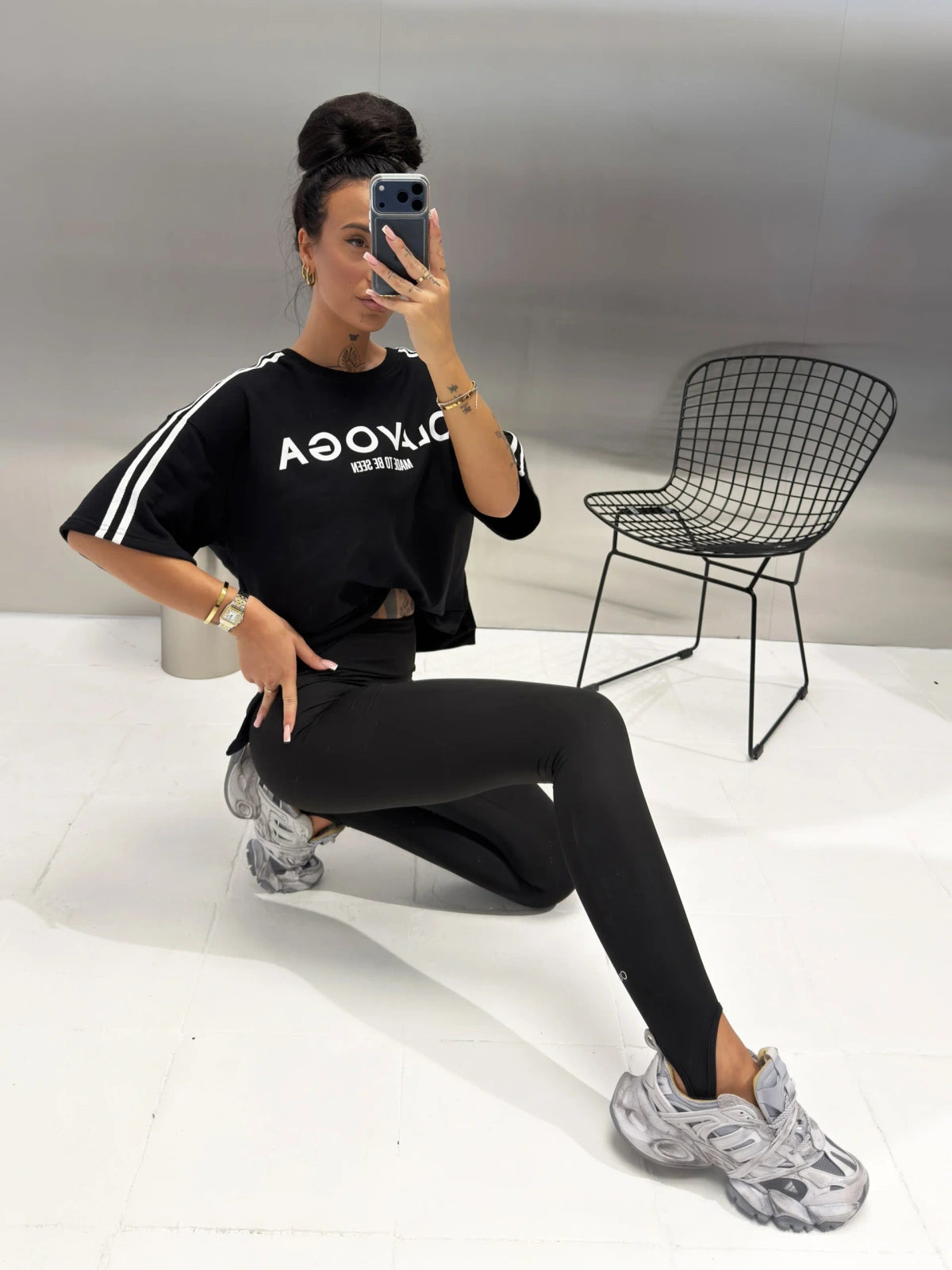 Leggings PRESSURE OLAVOGA Schwarz