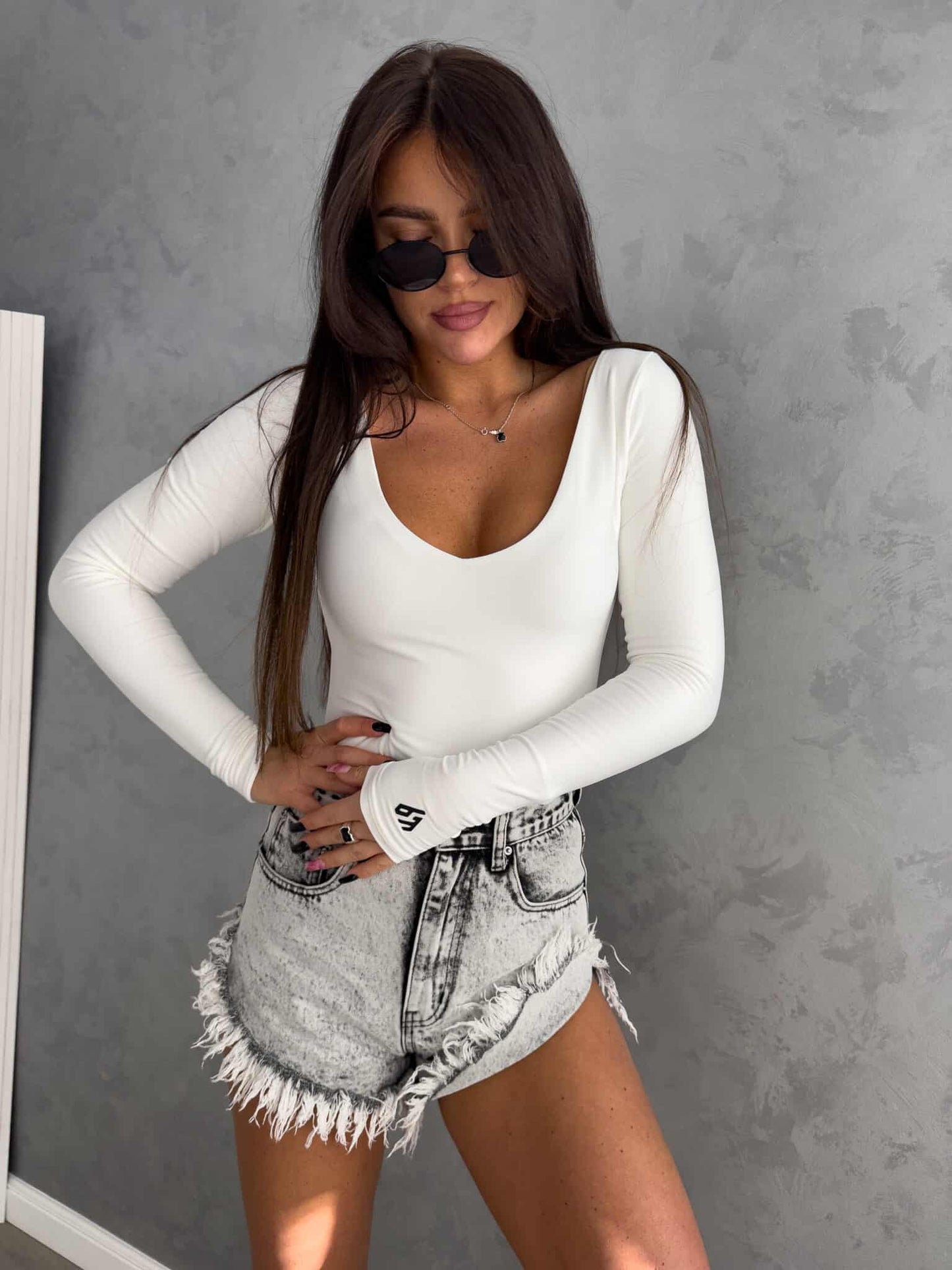 Longsleeve Damen VENEZIA By Me - ecru